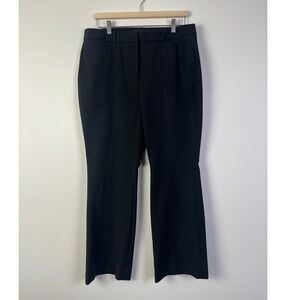 White House Black Market Minimalist Officecore Ines Bootcut Pants Black 14S‎